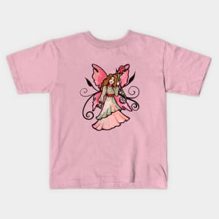 Fairy Rose Kids T-Shirt